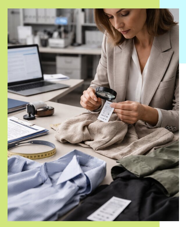 Сертификация одежды и текстиля в Комсомольске-на-Амуре, быстрая экспертиза