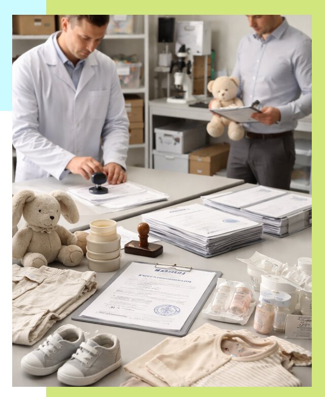 Сертификация детских товаров в Комсомольске-на-Амуре от 15306 р. | Алешин-Кмс