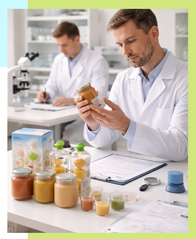 Сертификация детского питания в Комсомольске-на-Амуре от 30612 р. | Алешин-Кмс