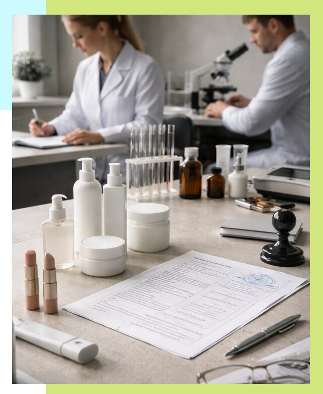 Сертификация косметики в Комсомольске-на-Амуре от 20408 р. - Алешин-Кмс