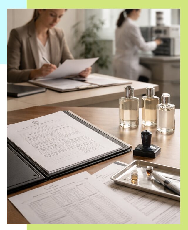 Сертификация парфюмерии в Комсомольске-на-Амуре от 15306 р. | Алешин-Кмс