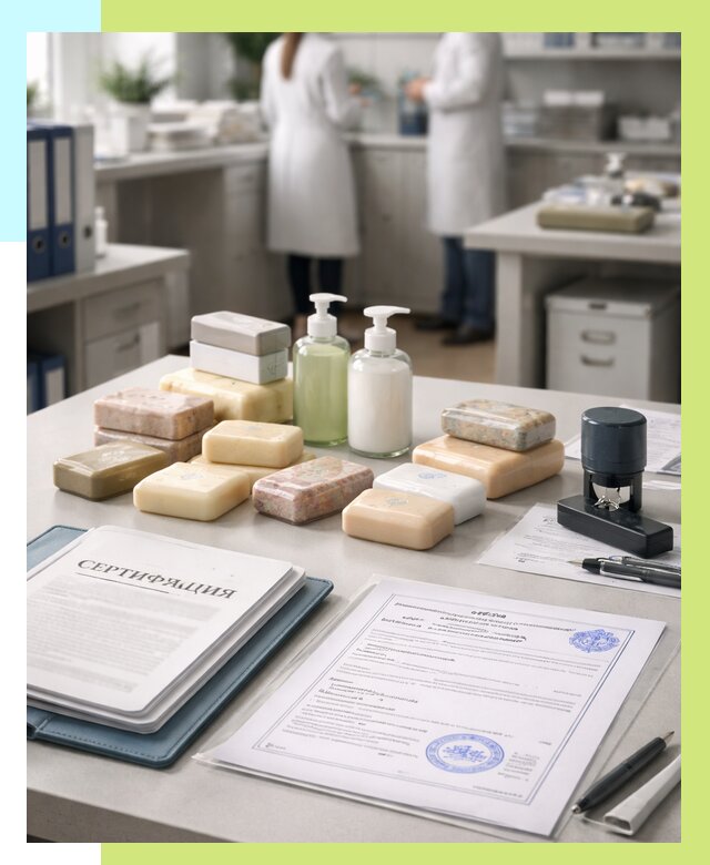 Сертификация мыла и сертификат на мыло в Комсомольске-на-Амуре от 12245 | Алешин-Кмс