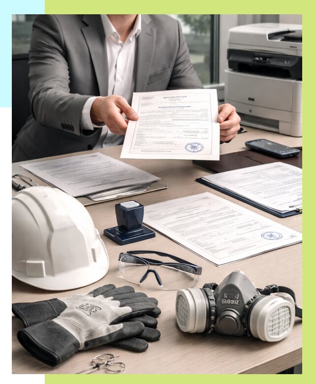 Сертификация СИЗ в Комсомольске-на-Амуре от 15306 р. | Алешин-Кмс оформить