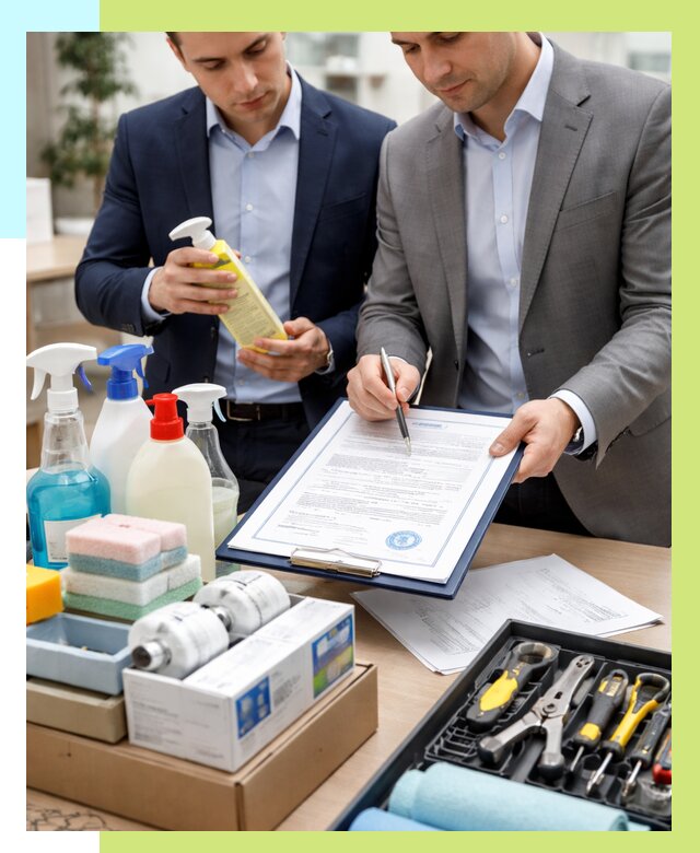 Сертификация хозяйственных товаров в Комсомольске-на-Амуре, от 18367 р. |Алешин-Кмс