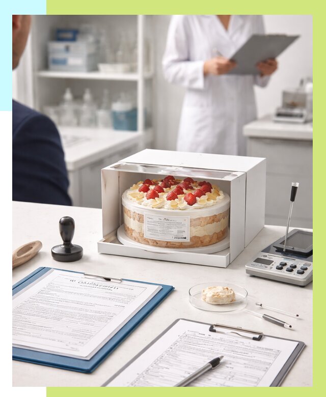 Сертификация тортов в Комсомольске-на-Амуре от 9184 р. заказать | Алешин-Кмс