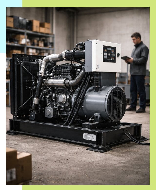 Сертификация дизель генераторов в Комсомольске-на-Амуре от 15306 р. | Алешин-Кмс