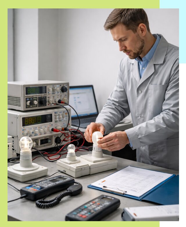 Сертификация ламп и светильников в Комсомольске-на-Амуре по нормативам