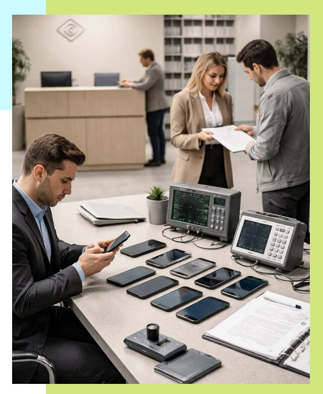 Сертификация телефонов в Комсомольске-на-Амуре от 25510 р. под ключ | Алешин-Кмс