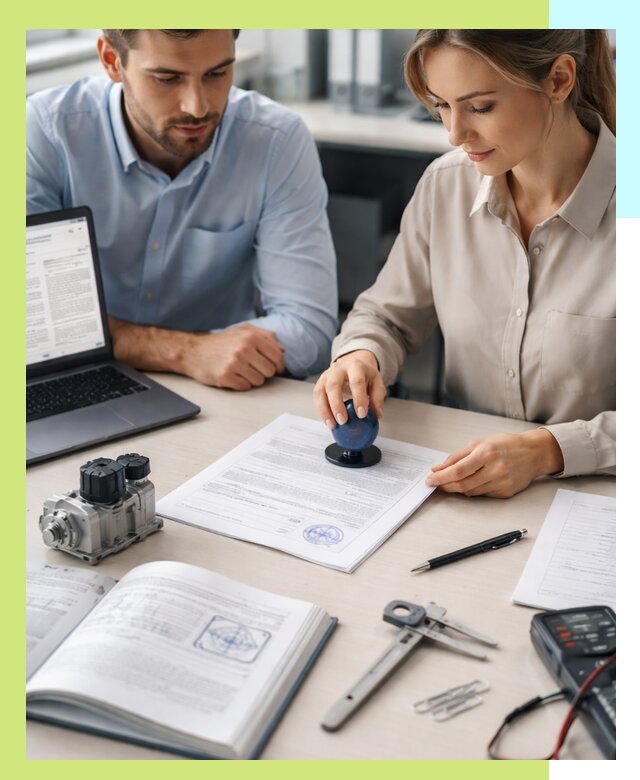 Выдача паспорта изделия и техническая экспертиза продукции в Комсомольске-на-Амуре