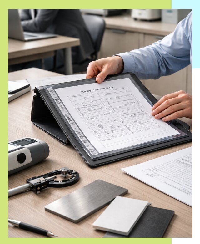 Оформление паспорта материала для продукции в Комсомольске-на-Амуре