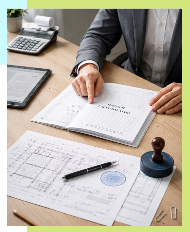 Паспорт эксплуатации в Комсомольске-на-Амуре под ключ от 4592 р. Алешин-Кмс