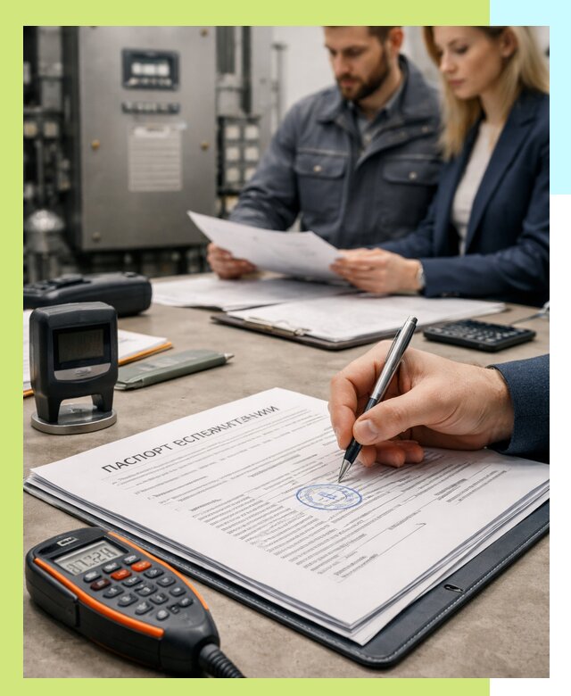 Оформление паспорта эксплуатации оборудования в Комсомольске-на-Амуре