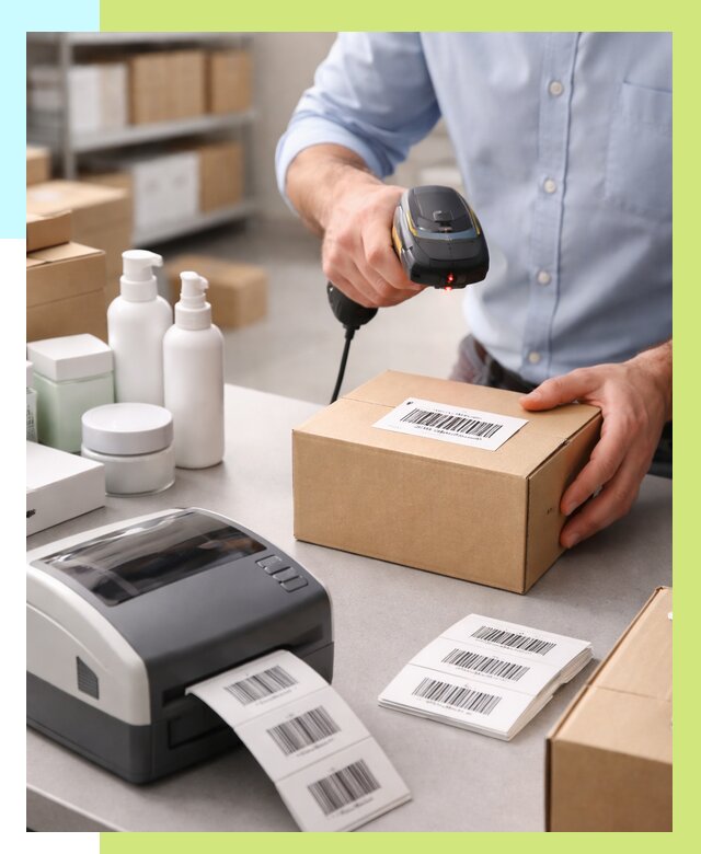 Штрихкодирование продукции в Комсомольске-на-Амуре от 4592 р. | Алешин-Кмс