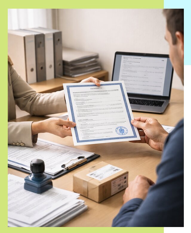 Оформление сертификата соответствия на продукцию в Комсомольске-на-Амуре