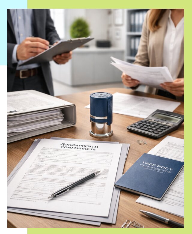 Декларация соответствия ТР ТС в Комсомольске-на-Амуре от 8163 р., Алешин-Кмс