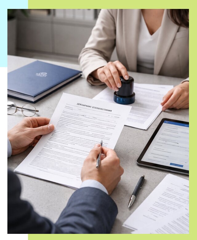 Декларация ГОСТ Р в Комсомольске-на-Амуре от 8673 р оформить в Алешин-Кмс