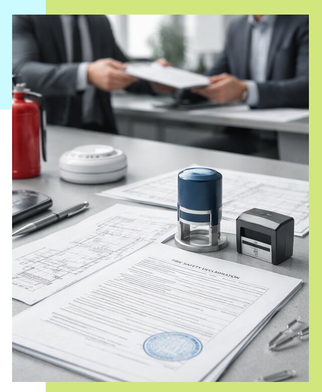 Декларация пожарной безопасности в Комсомольске-на-Амуре от 8163 р. | Алешин-Кмс