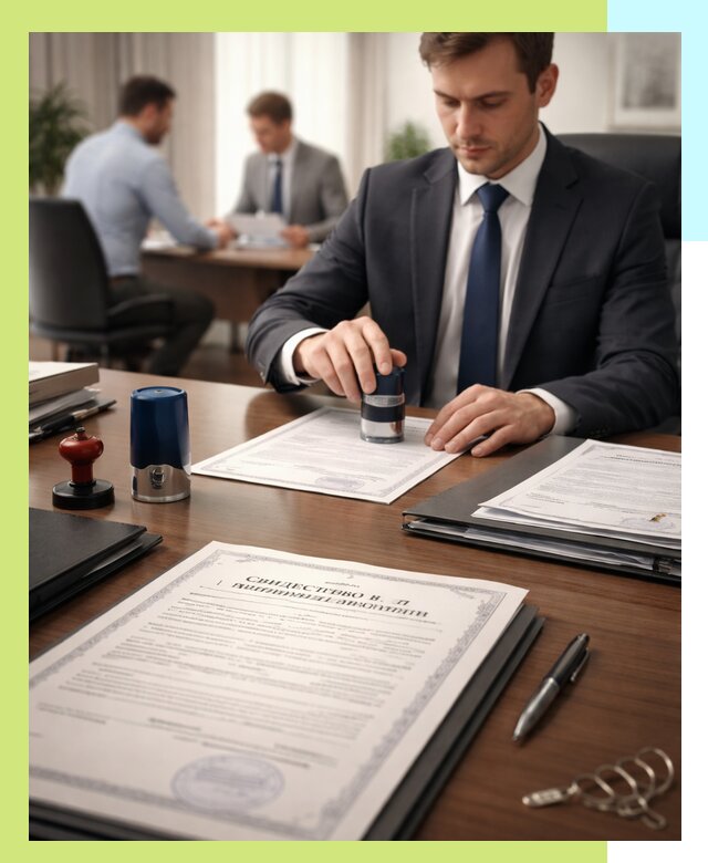 Оформление свидетельства о государственной регистрации в Комсомольске-на-Амуре