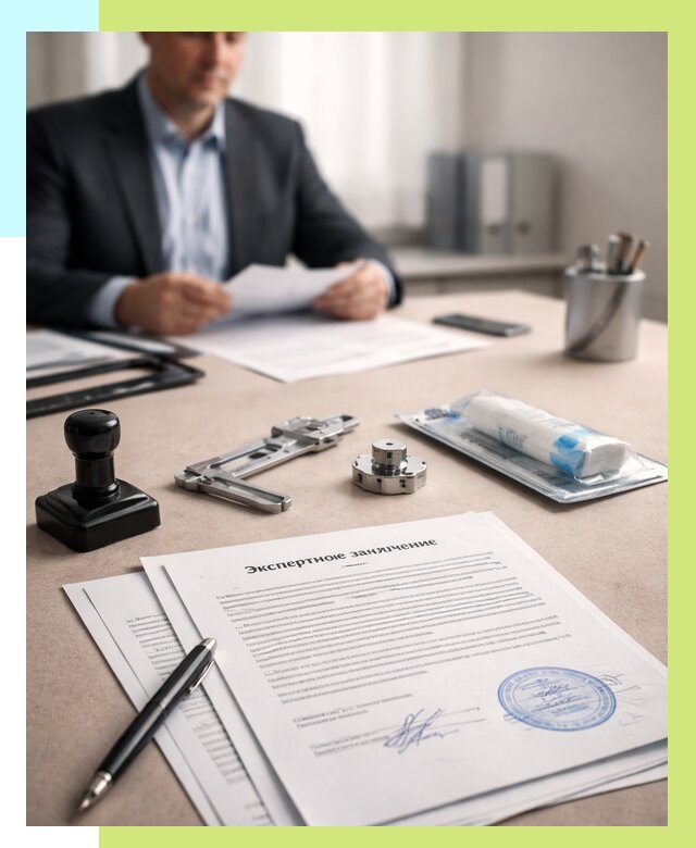 Экспертное заключение на продукцию в Комсомольске-на-Амуре от 8673 р. | Алешин-Кмс