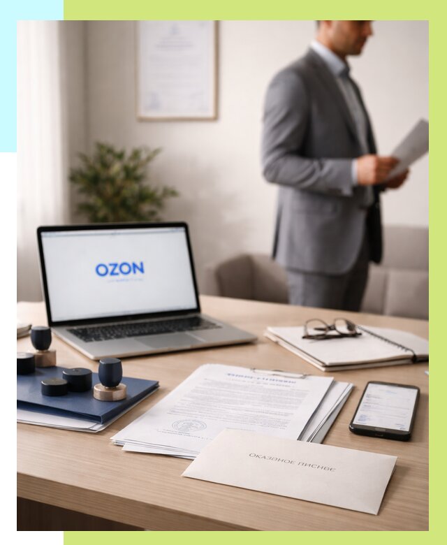 Отказное письмо для Ozon в Комсомольске-на-Амуре от 3571 р. | Алешин-Кмс