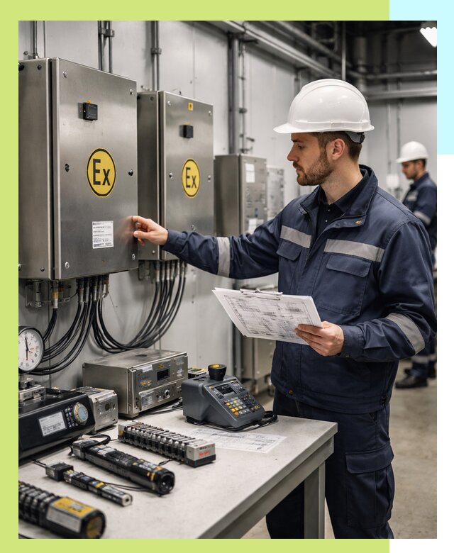 Сертификат взрывозащиты промышленного оборудования в Комсомольске-на-Амуре