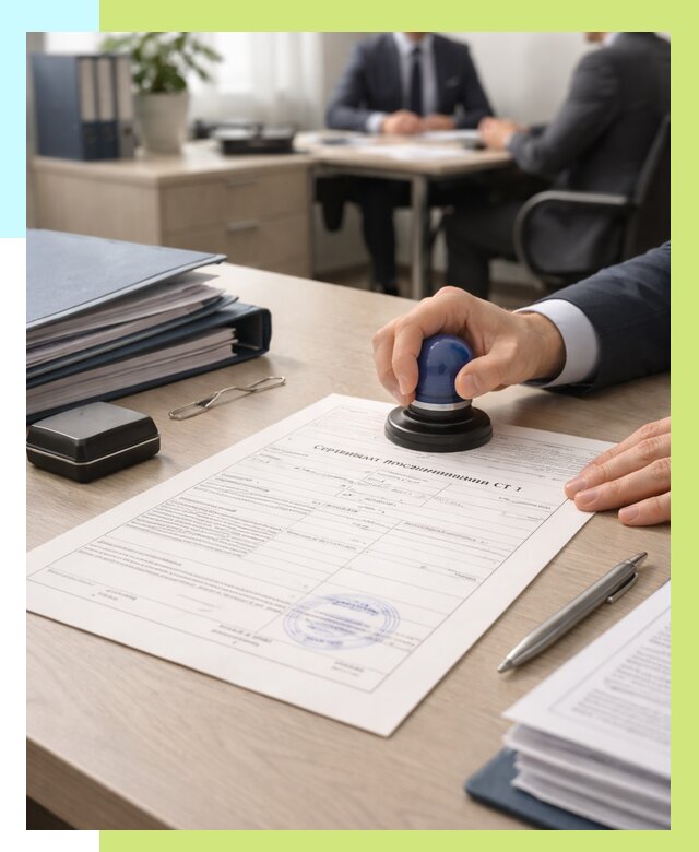 Сертификат происхождения СТ 1 в Комсомольске-на-Амуре от 4592 р. | Алешин-Кмс