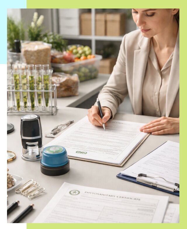 Фитосанитарный сертификат оформить в Комсомольске-на-Амуре от 4592 р. | Алешин-Кмс