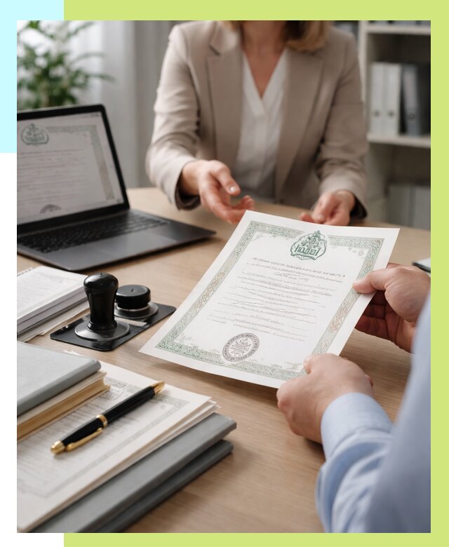 Халяль сертификат в Комсомольске-на-Амуре, получить от 15306 р. | Алешин-Кмс