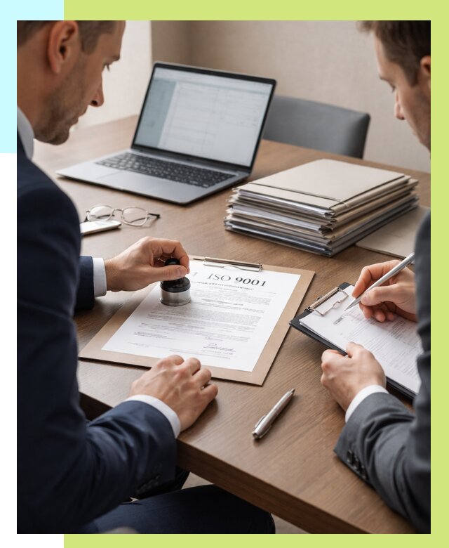 Сертификат ISO 9001 в Комсомольске-на-Амуре купить от 81632 р. | Алешин-Кмс