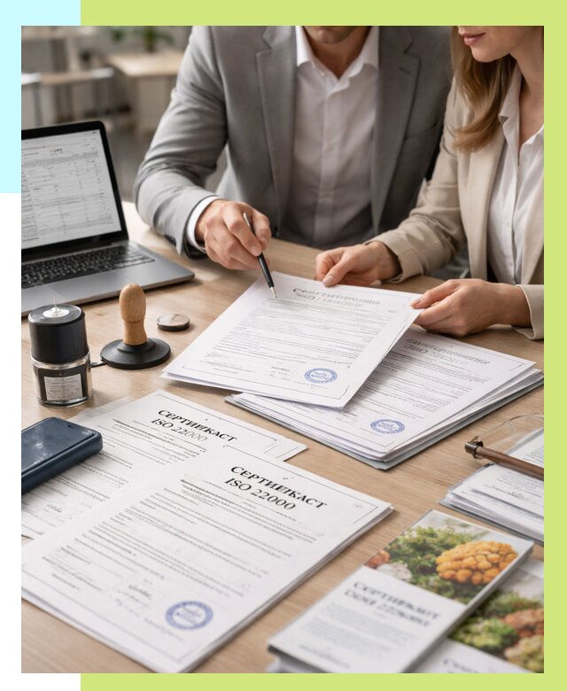 Сертификат ISO 22000 в Комсомольске-на-Амуре от 40816 р. под ключ | Алешин-Кмс