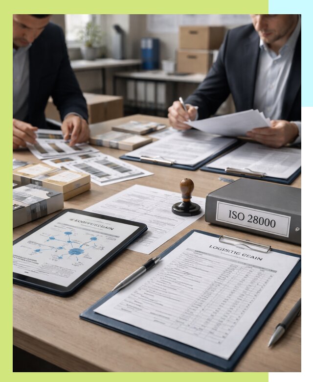 Получение сертификата ISO 28000 по безопасности цепи поставок в Комсомольске-на-Амуре