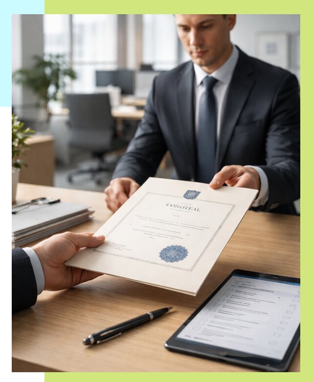 Сертификат ISO 30301 в Комсомольске-на-Амуре от 35714 р. | Алешин-Кмс - под ключ