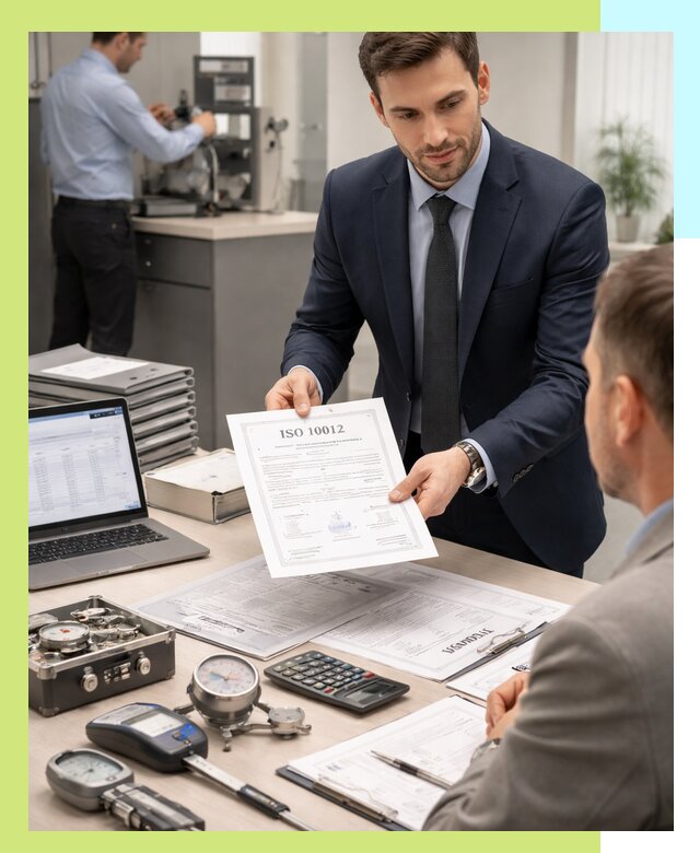 Выдача сертификата ISO 10012 по требованиям метрологии в Комсомольске-на-Амуре