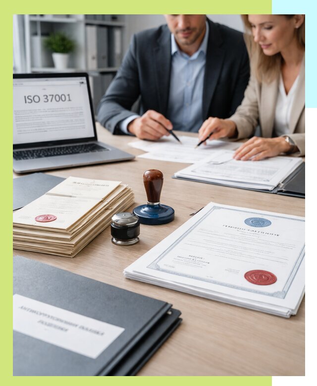 Получение сертификата ISO 37001 по системе борьбы с коррупцией в Комсомольске-на-Амуре